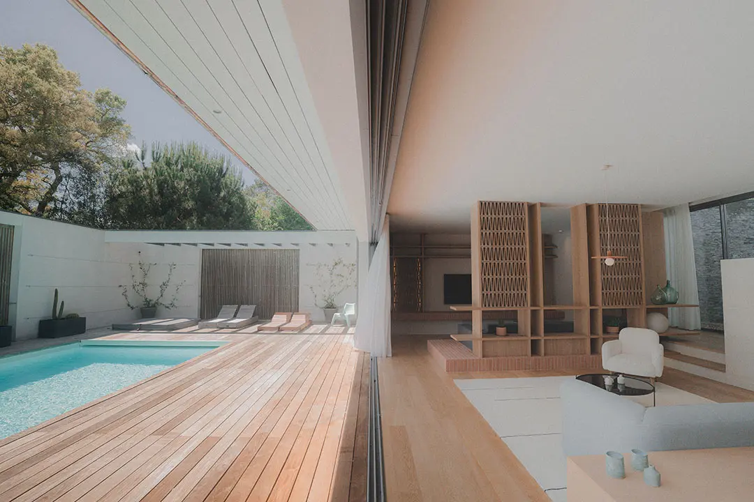 Rénovation maison à Biarritz